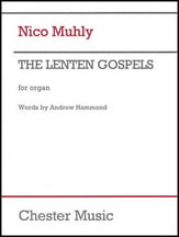 The Lenten Gospels Organ sheet music cover